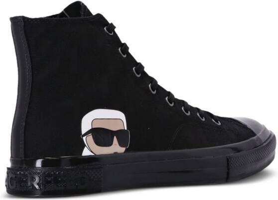 Karl Lagerfeld Kampus Max high-top sneakers Black