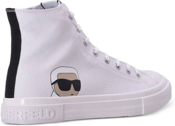 Karl Lagerfeld Kampus Max high-top sneakers White