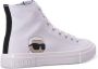 Karl Lagerfeld Kampus Max high-top sneakers White - Thumbnail 3