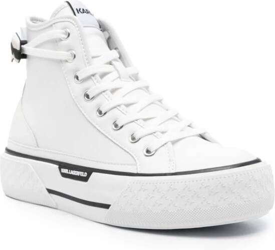 Karl Lagerfeld Kampus Max III high-top sneakers White