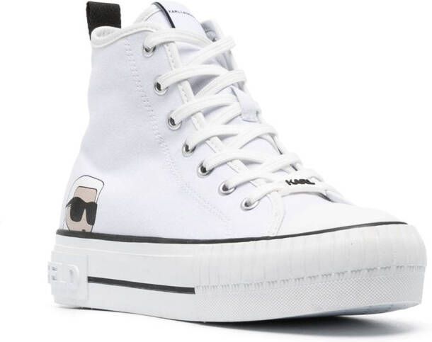 Karl Lagerfeld Ikonik NFT Kampus Max sneakers White