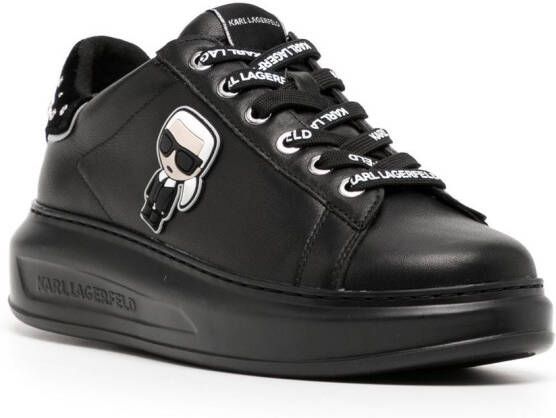 Karl Lagerfeld Kapri Ikon rhinestone-embellished sneakers Black