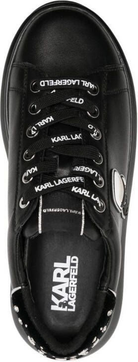 Karl Lagerfeld Kapri Ikon rhinestone-embellished sneakers Black