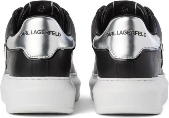 Karl Lagerfeld Ikonik NFT Kapri leather sneakers Black