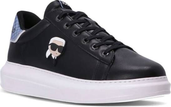 Karl Lagerfeld Kapri leather sneakers Black