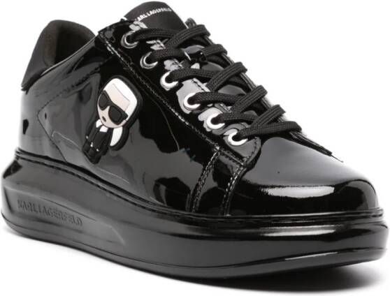 Karl Lagerfeld Kapri logo-appliqué sneakers Black