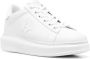 Karl Lagerfeld Kapri logo-embossed leather sneakers White - Thumbnail 2