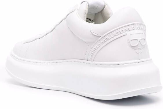 Karl Lagerfeld Kapri low-top leather sneakers White