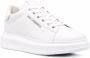 Karl Lagerfeld Monogram Kapri leather sneakers White - Thumbnail 2