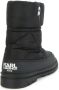 Karl Lagerfeld Kids logo-print ankle-length boots Black - Thumbnail 3