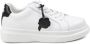 Karl Lagerfeld Kids logo-print leather sneakers White - Thumbnail 2