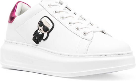 Karl Lagerfeld K Ikonic Kapri low-top sneakers White