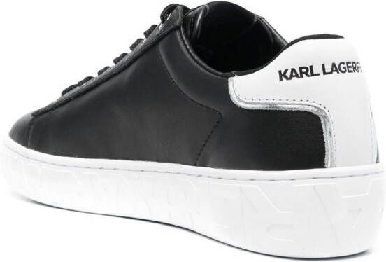 Karl Lagerfeld K IKONIK leather sneakers Black