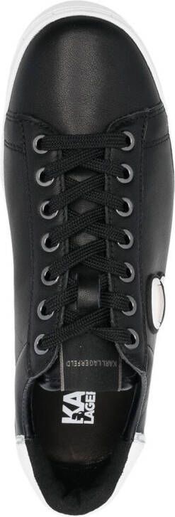 Karl Lagerfeld K IKONIK leather sneakers Black