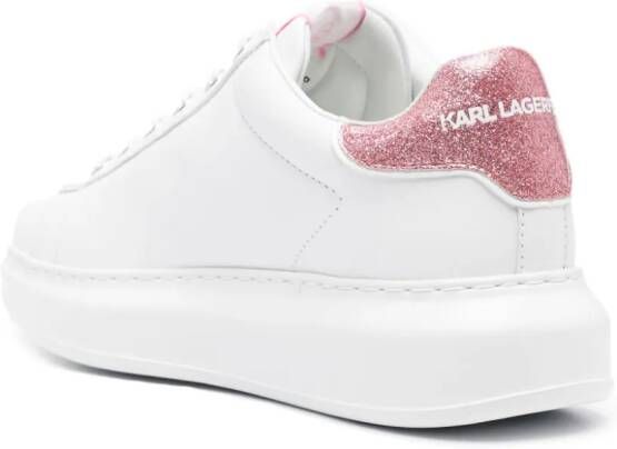 Karl Lagerfeld K Ikonik leather trainers White