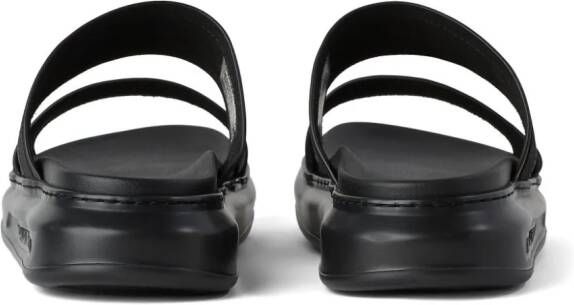 Karl Lagerfeld Kondo Tred double-strap sandals Black