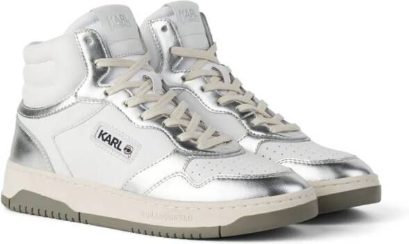 Karl Lagerfeld Krew Kollar high-top sneakers White