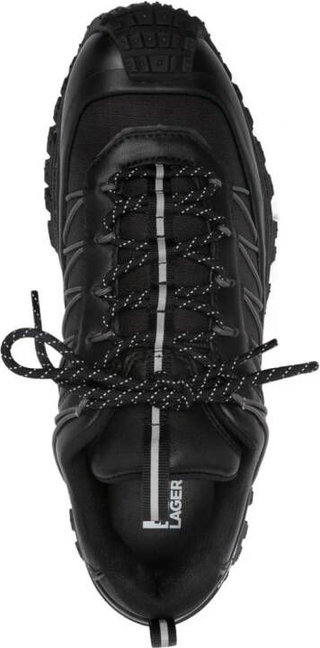 Karl Lagerfeld K Trail Kross leather sneakers Black