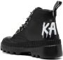 Karl Lagerfeld lace-up ankle boots Black - Thumbnail 3