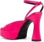 Karl Lagerfeld Lazula 120mm logo-engraved sandals Pink - Thumbnail 3