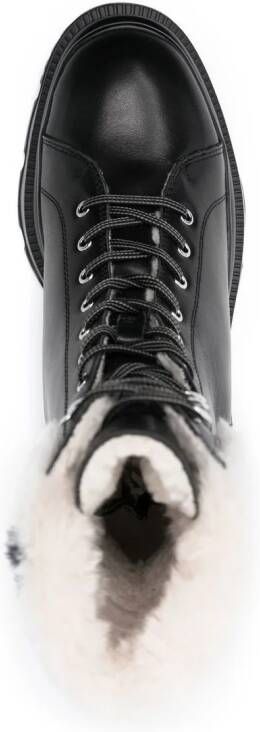 Karl Lagerfeld logo-embellished ankle boots Black