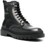 Karl Lagerfeld logo-patch ankle boots Black - Thumbnail 2