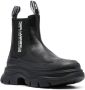 Karl Lagerfeld logo-print chelsea boots Black - Thumbnail 2