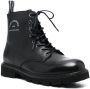 Karl Lagerfeld logo-print leather ankle boots Black - Thumbnail 2