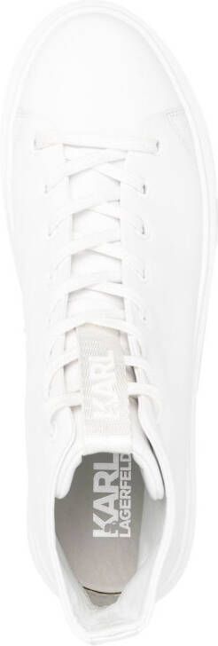 Karl Lagerfeld Maxi Kup high-top sneakers White