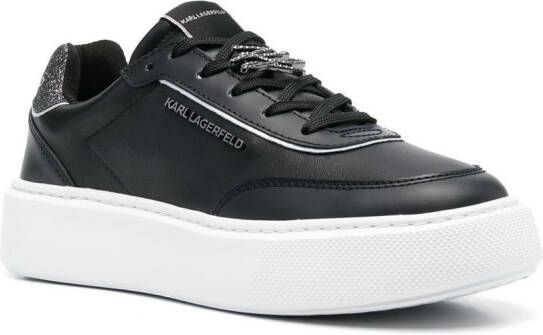 Karl Lagerfeld Maxi Kup lace-up sneakers Black