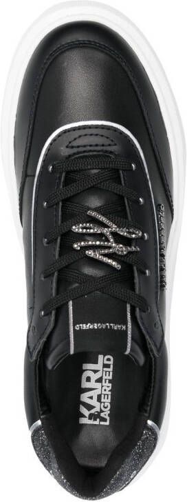 Karl Lagerfeld Maxi Kup lace-up sneakers Black