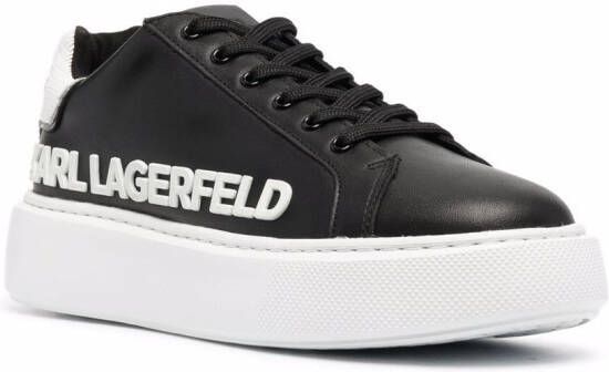 Karl Lagerfeld Maxi Kup logo-print sneakers Black
