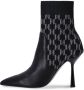 Karl Lagerfeld monogram ankle boots Black - Thumbnail 5