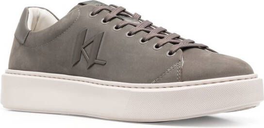 Karl Lagerfeld Maxi Kup monogram sneakers Grey
