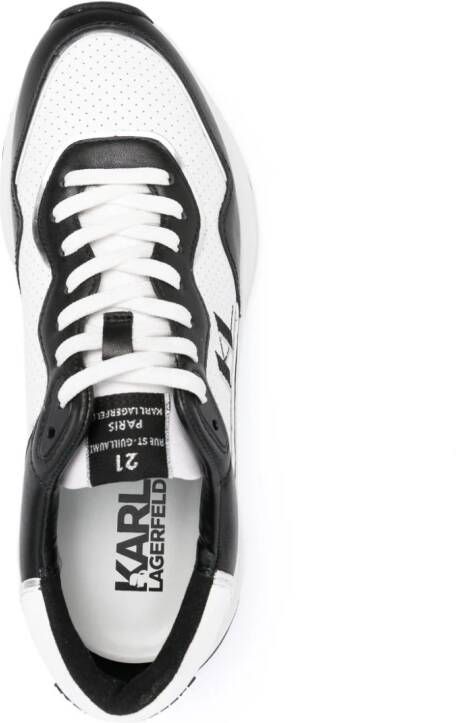 Karl Lagerfeld Monogram Lux Finesse sneakers Black