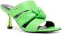 Karl Lagerfeld Panache 80mm knot-detailing sandals Green - Thumbnail 2