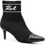 Karl Lagerfeld Pandara 60mm ankle boot Black - Thumbnail 2