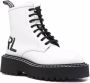 Karl Lagerfeld Patrol II lace-up boots White - Thumbnail 2