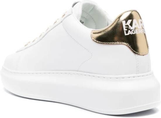 Karl Lagerfeld Rue St-Guillaume leather sneakers White