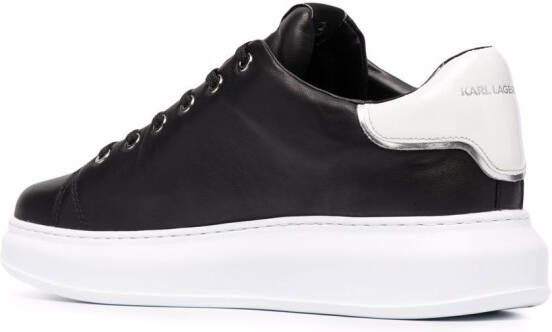 Karl Lagerfeld Rue St Guillaume low-top lace-up sneakers Black
