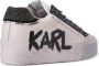 Karl Lagerfeld Skool Max Karl Graffiti leather trainers Neutrals - Thumbnail 4