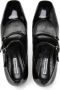 Karl Lagerfeld Tetra Heel double-strap leather pumps Black - Thumbnail 4