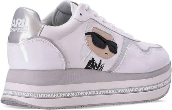 Karl Lagerfeld Velocita II platform sneakers White