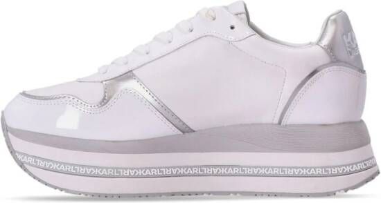 Karl Lagerfeld Velocita II platform sneakers White