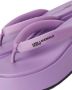 Karl Lagerfeld Puffa wedge sandals Purple - Thumbnail 4