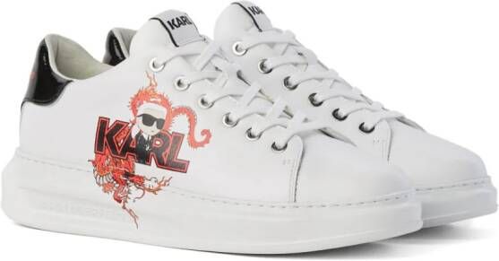 Karl Lagerfeld Year of the Dragon Kapri sneakers White