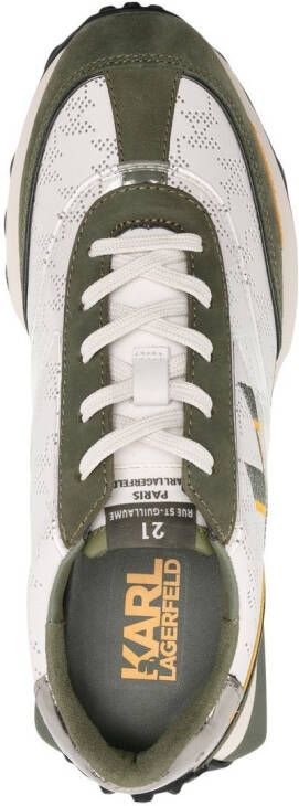 Karl Lagerfeld Zone Insignia low-top sneakers Green