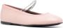 Kate Cate Juliette leather ballerina shoes Pink - Thumbnail 2