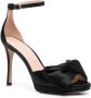 Kate Spade 100mm bow-detail satin sandals Black - Thumbnail 2