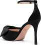 Kate Spade 100mm bow-detail satin sandals Black - Thumbnail 3